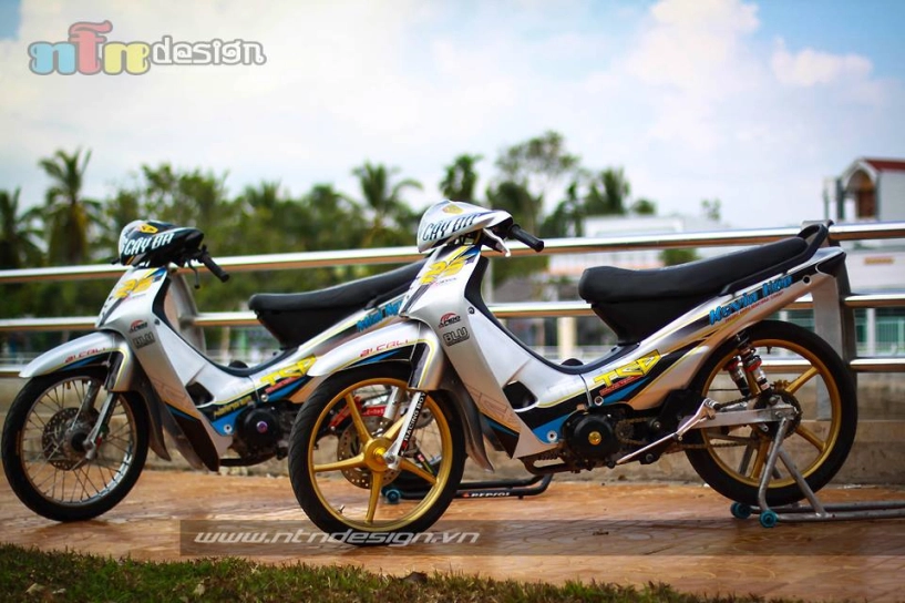 Cặp đôi wave nhỏ dọn kiểng style racing - 1