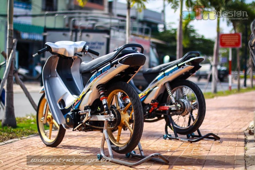 Cặp đôi wave nhỏ dọn kiểng style racing - 2