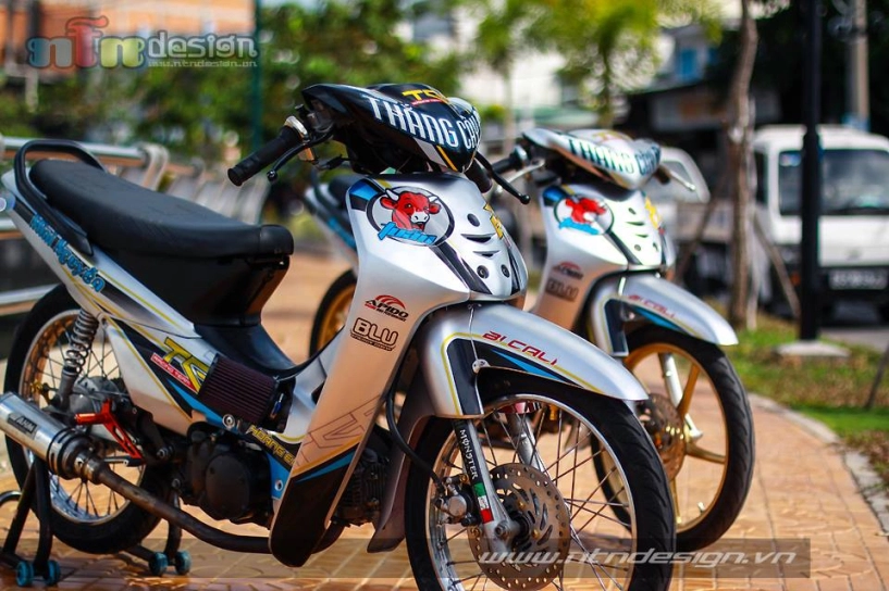 Cặp đôi wave nhỏ dọn kiểng style racing - 4