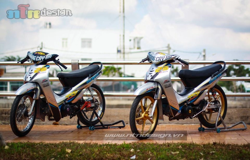 Cặp đôi wave nhỏ dọn kiểng style racing - 6
