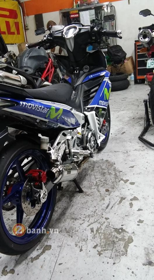 Chiếc exciter 135 độ movistar đến từ biker nước bạn - 3