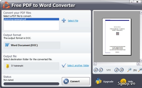Chuyển đổi từ pdf sang word dễ dàng nhất - 3