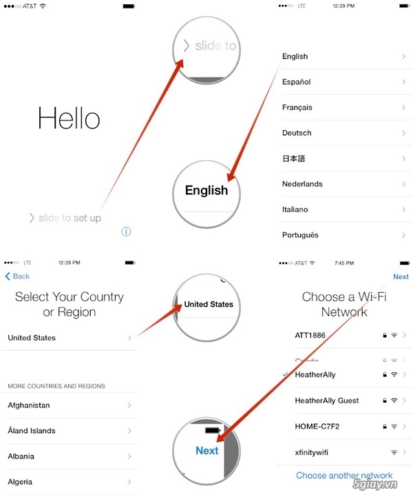 Chuyển dữ liệu sao lưu từ iphone cũ sang iphone 6 - 2