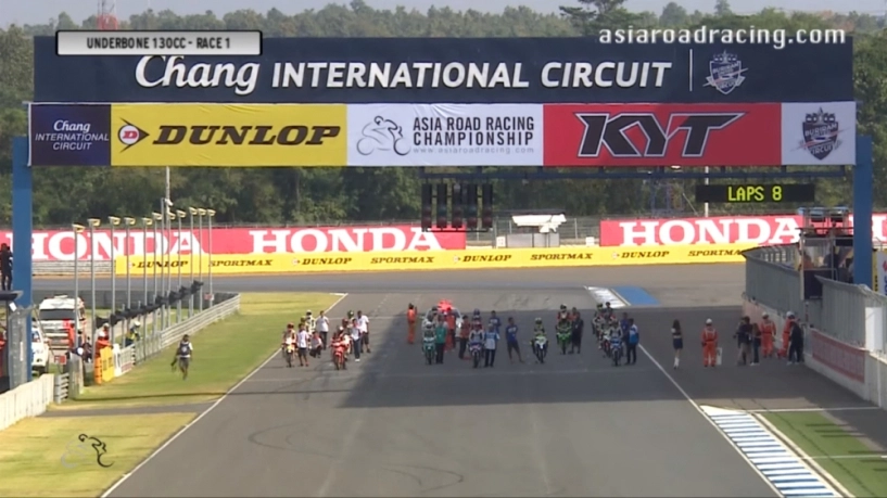 clip giải đua của những dòng xe underbone 130cc tại thailand - 1