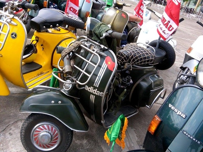 Đại hội vespa cổ hội tụ tại cần thơ - 5