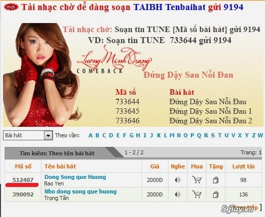 Đăng ký cài nhạc chờ vinaphone với trọn bộ cú pháp tin nhắn - 3