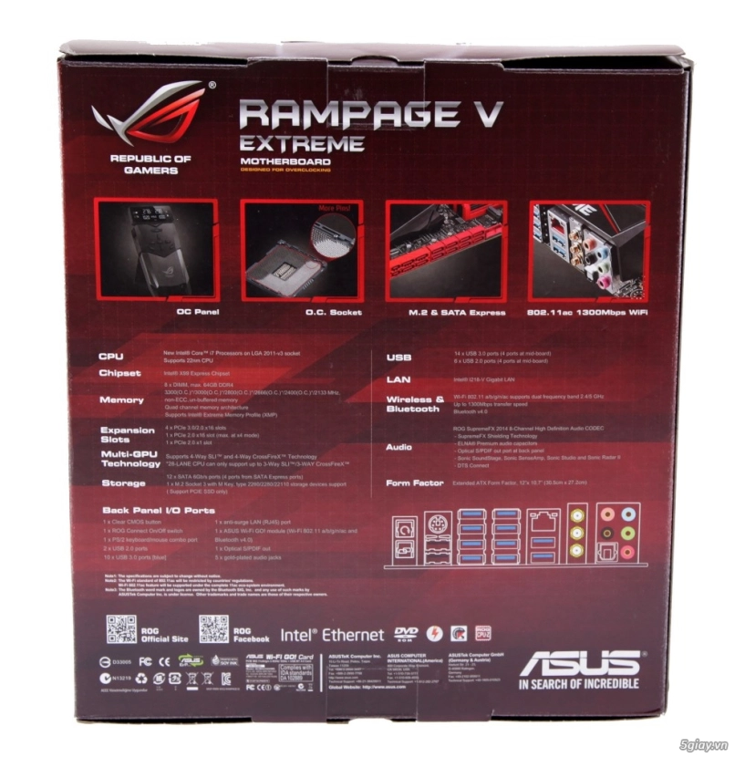 Đánh giá sơ bộ asus rog rampage v extreme - 2