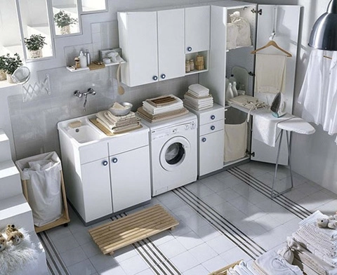 Đặt nơi giặt là vào nhiều không gian trong nhà - 3