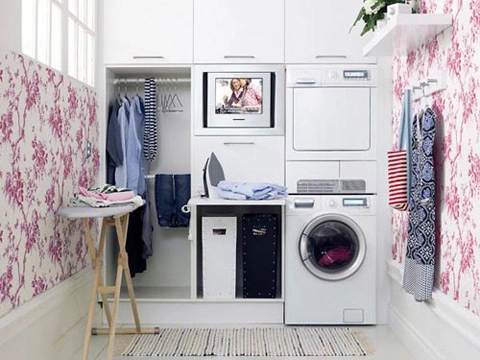 Đặt nơi giặt là vào nhiều không gian trong nhà - 6