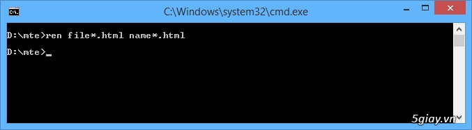 Đổi tên file hàng loạt trên windows - 5
