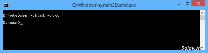 Đổi tên file hàng loạt trên windows - 6