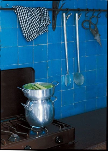 Đưa màu xanh vào nhà bếp - 4