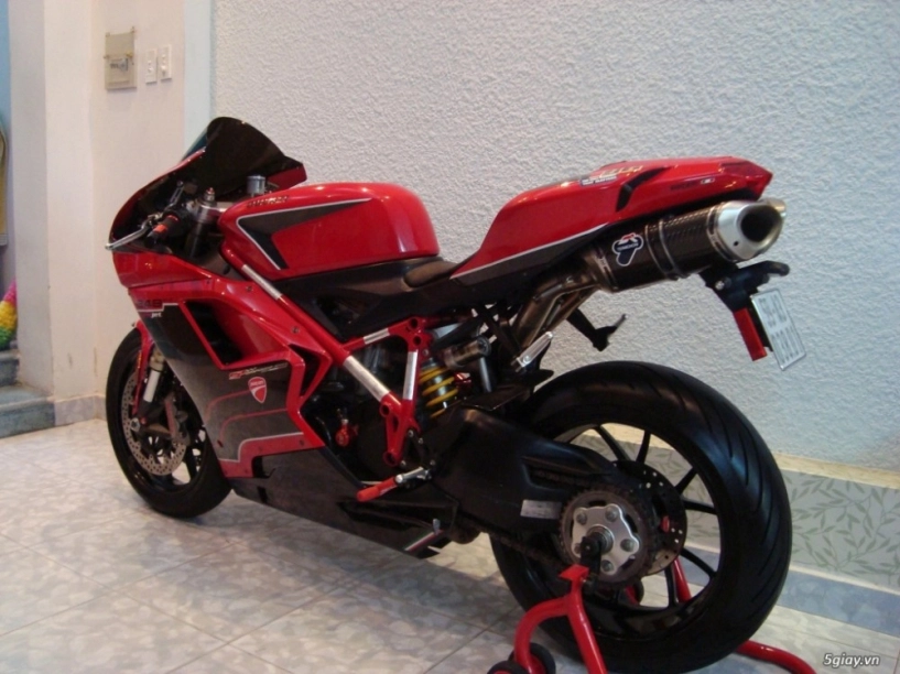 Ducati 848 evo độ nổi bật của biker sài thành - 3