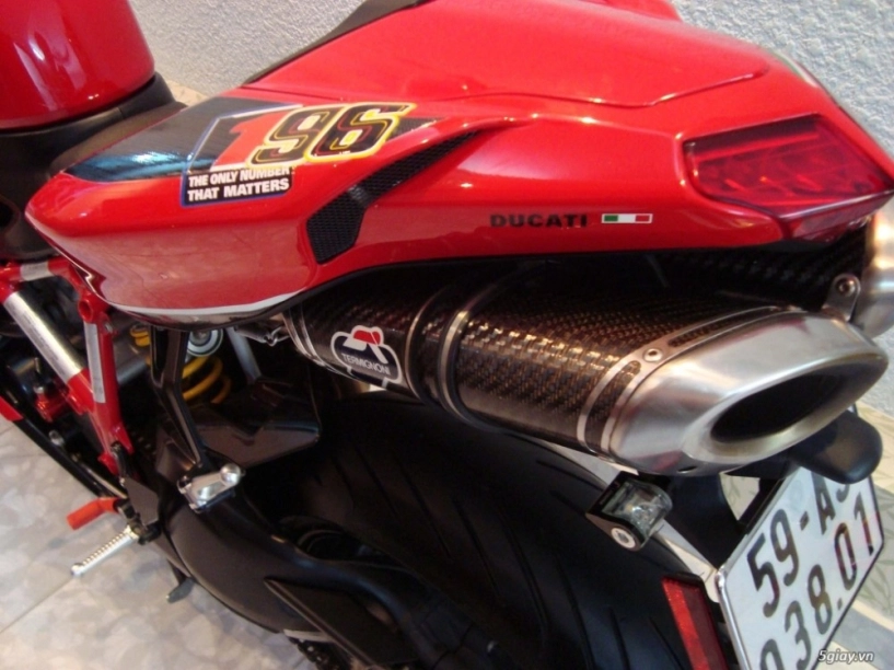 Ducati 848 evo độ nổi bật của biker sài thành - 6