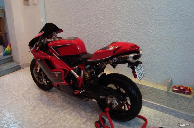 Ducati 848 evo độ nổi bật của biker sài thành - 7