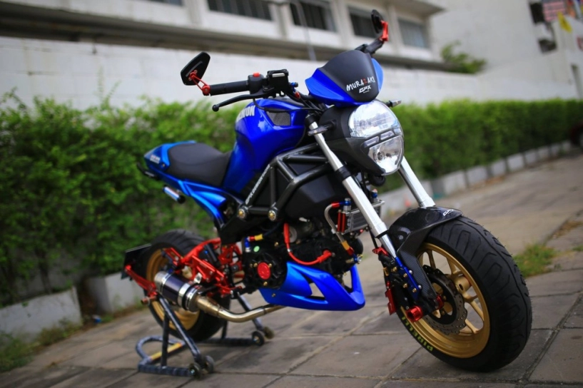 Ducati mini độ phong cách cùng dàn đồ chơi kiểng - 4