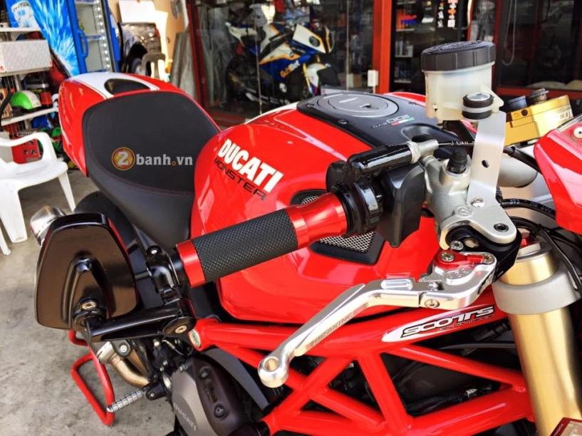 Ducati monster 1100 độ nhẹ đầy tinh tế của biker thái - 4