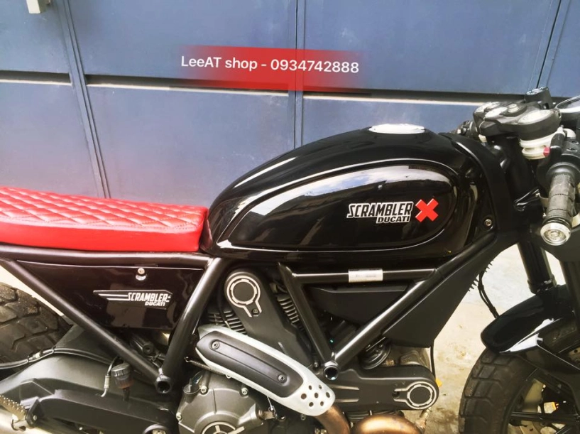 Ducati scrambler icon độ cực chất với phong cách cafe racer tại việt nam - 6