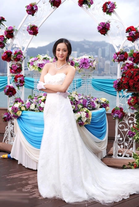 Dương mịch xinh đẹp với váy cưới - 2