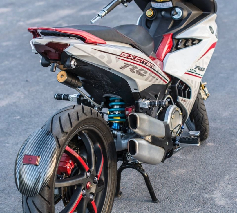 Exciter 150 độ ấn tượng với cây pô multistrada - 2