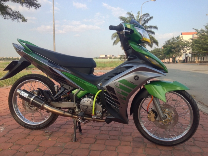 Exciter xanh kawa đơn giản - 4