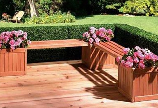 Ghế gỗ cho sân vườn - 3