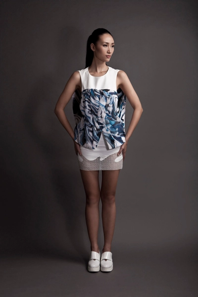 Giang tú tham dự london fashion week 2014 - 6