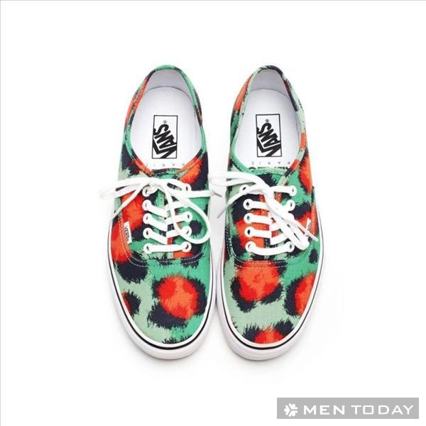 Giày nam mùa hè 2013 họa tiết da báo từ vans và kenzo - 3