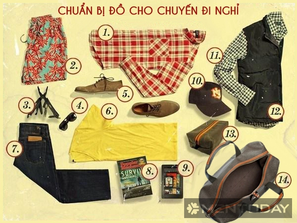 Giúp các chàng chuẩn bị đồ cho kỳ nghỉ ngắn ngày - 1