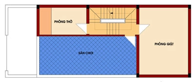 Hai phương án nhà 61 x 15 m 2 - 5