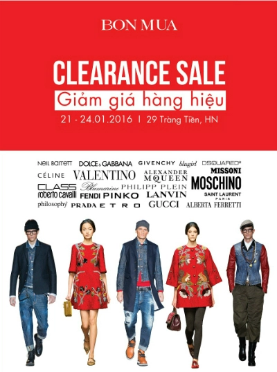 Hàng hiệu giảm giá tại bốn mùa clearance sale - 8