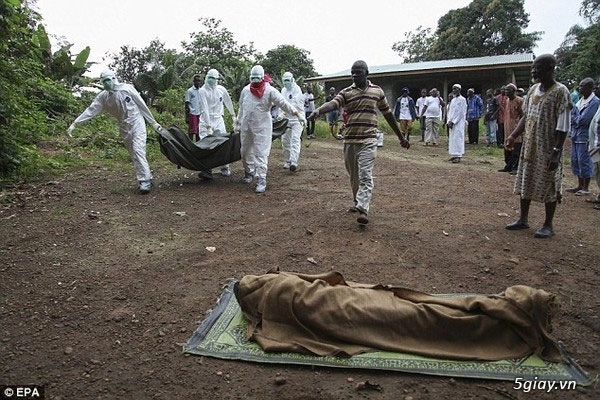 Hình ảnh kinh dị ở trung tâm đại dịch ebola xem mà rùng cả mình các bác ạ - 15