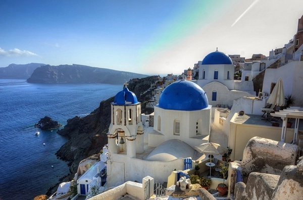 Hòn đảo thiên đường ở hy lạp santorini - 1