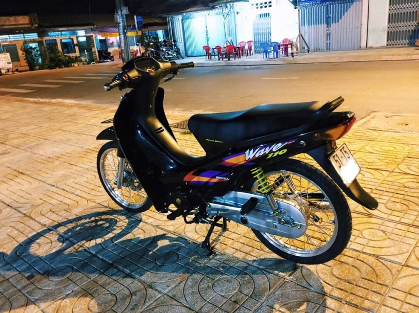 Honda wave s110 một mình trong đêm - 5