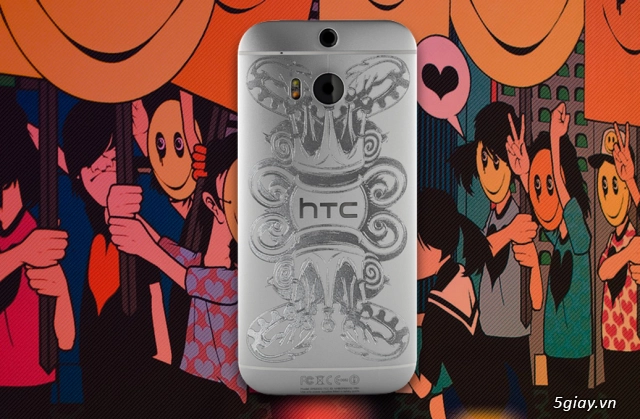 Hoa văn lạ xuất hiện trên htc one m8 - 2