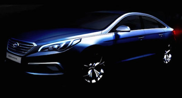 Hyundai tung ảnh chính thức đầu tiên của sonata 2015 - 1