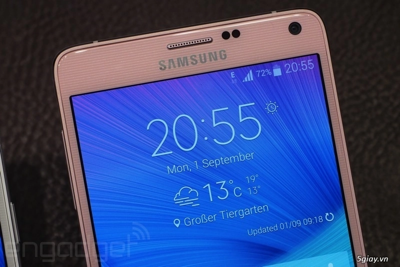 ifa 2014 samsung galaxy note 4 màn hình 2k s-pen mới thiết kế kim loại - 4