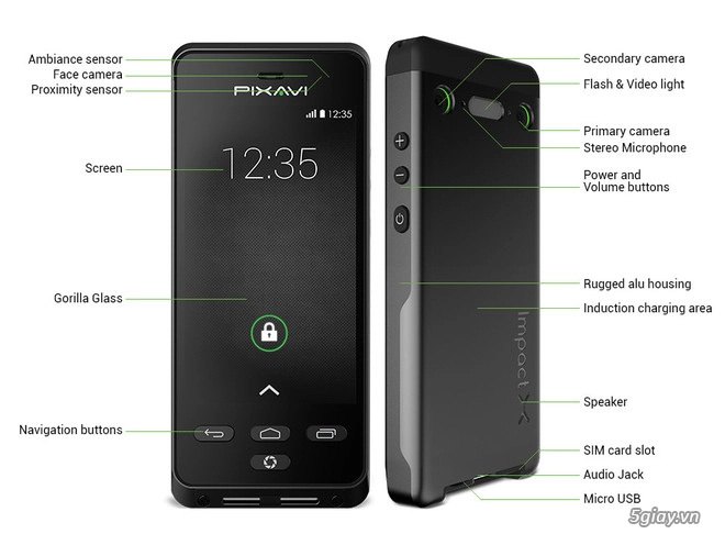 Impact x - điện thoại android bền nhất thế giới - 3