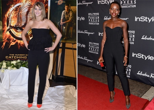 Jennifer lawrence và lupita nyongo đọ phong cách thảm đỏ - 6