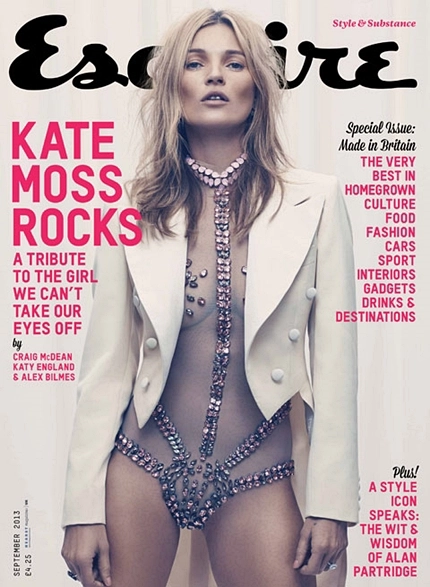 Kate moss gợi cảm trên tạp chí dành cho đàn ông - 1