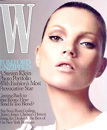 Kate moss lên trang bìa tạp chí thời trang - 1