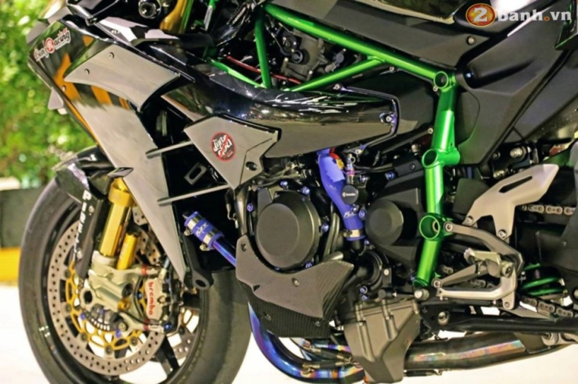Kawasaki ninja h2 tuyệt đẹp với phiên bản độ khủng - 9