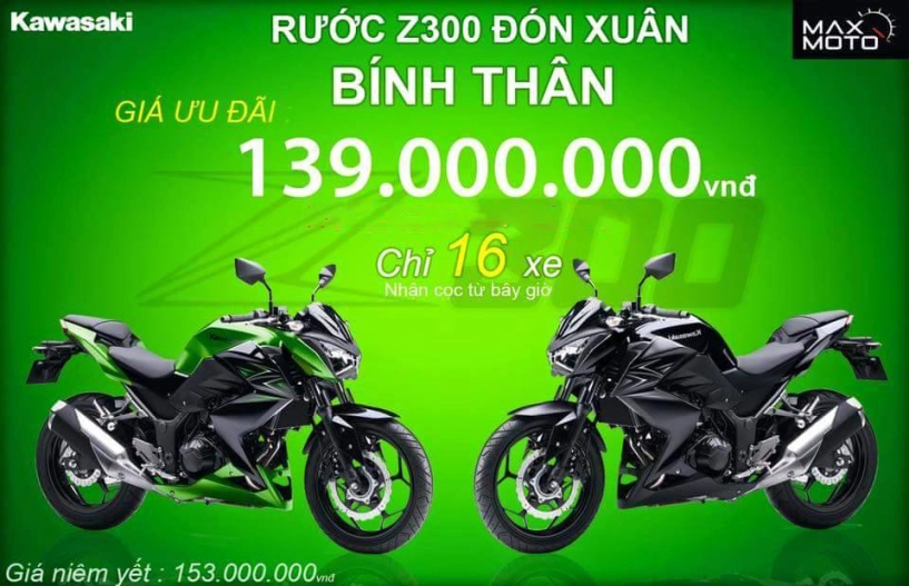 Kawasaki z300 ra mắt thị trường việt nam với giá chỉ 139 triệu đồng - 1