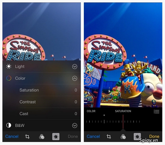 Khám phá công cụ chỉnh sửa ảnh mới trong ios 8 - 5