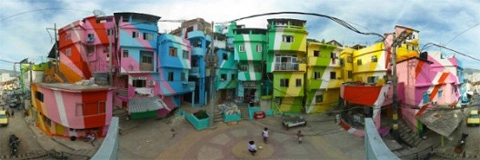 Khu ổ chuột đầy màu sắc ở rio de janeiro - 4