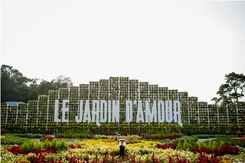 Khu vực vườn hoa le jardin damour - 5