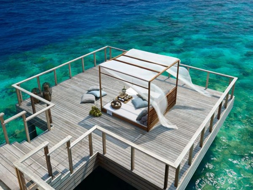 Kiến trúc resort ở thiên đường nghỉ dưỡng maldives - 8