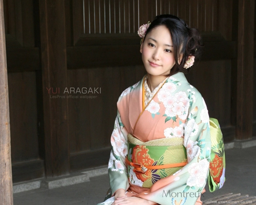 Kiều nữ nhật nền nã với kimono - 2