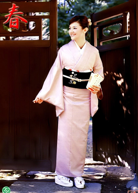 Kiều nữ nhật nền nã với kimono - 6