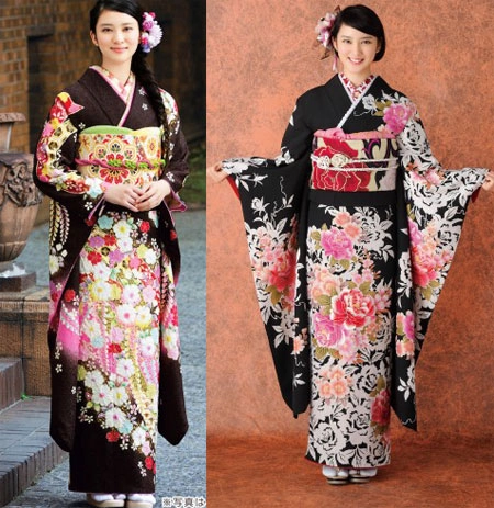 Kiều nữ nhật nền nã với kimono - 8